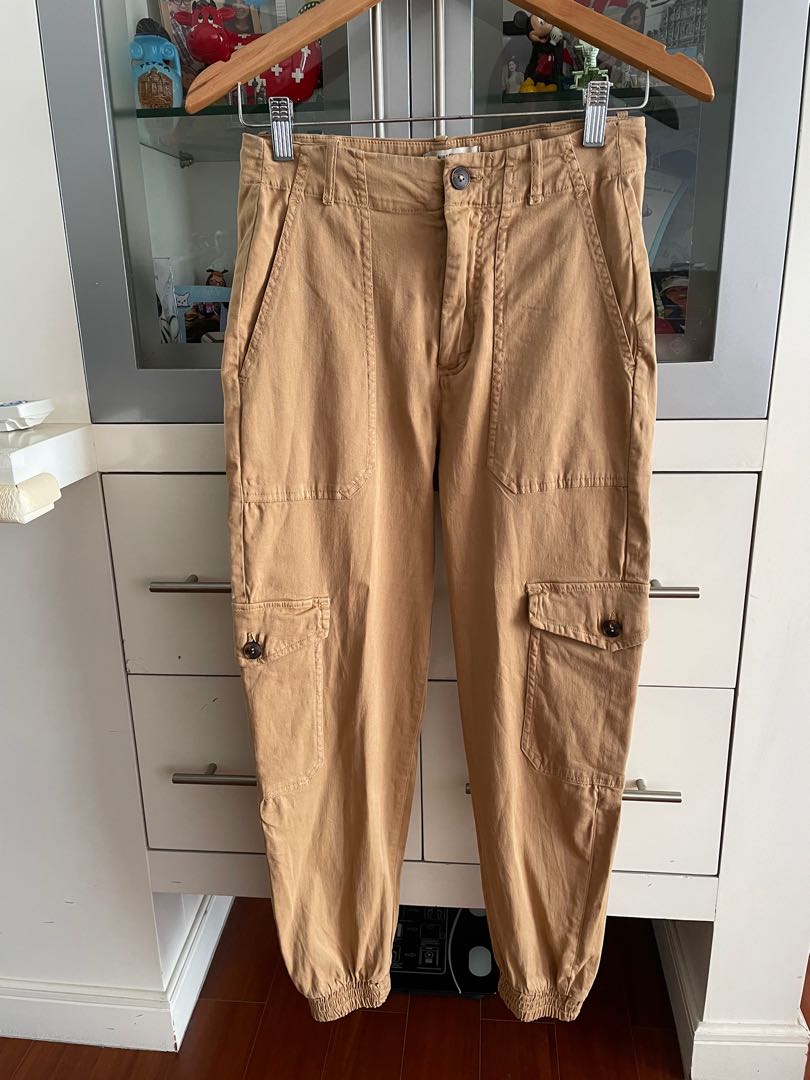 Pull \u0026 Bear Cargo Pants, Fesyen Wanita 