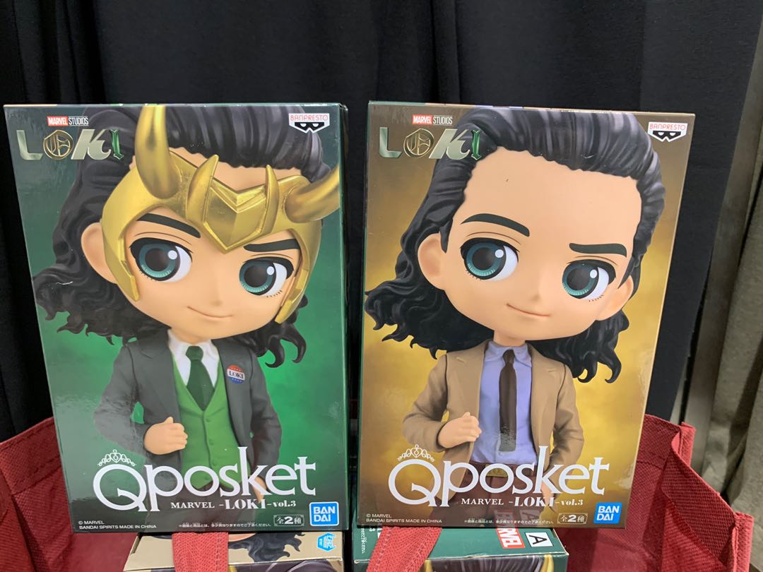 日版????????Qposket - Loki vol.3 - 洛基- Marvel 漫威- figure 模型景品, 興趣及遊戲, 玩具 遊戲類-  Carousell