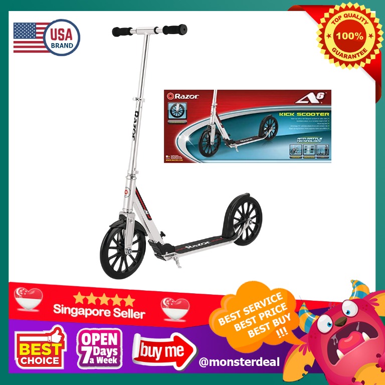 Razor A6 Kick Scooter Designed and built specifically for taller riders