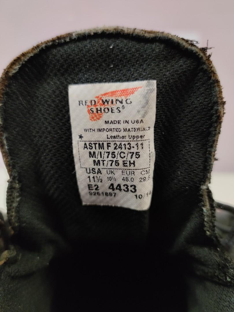 Red Wing 4433, Men's Fashion, Footwear, Boots on Carousell