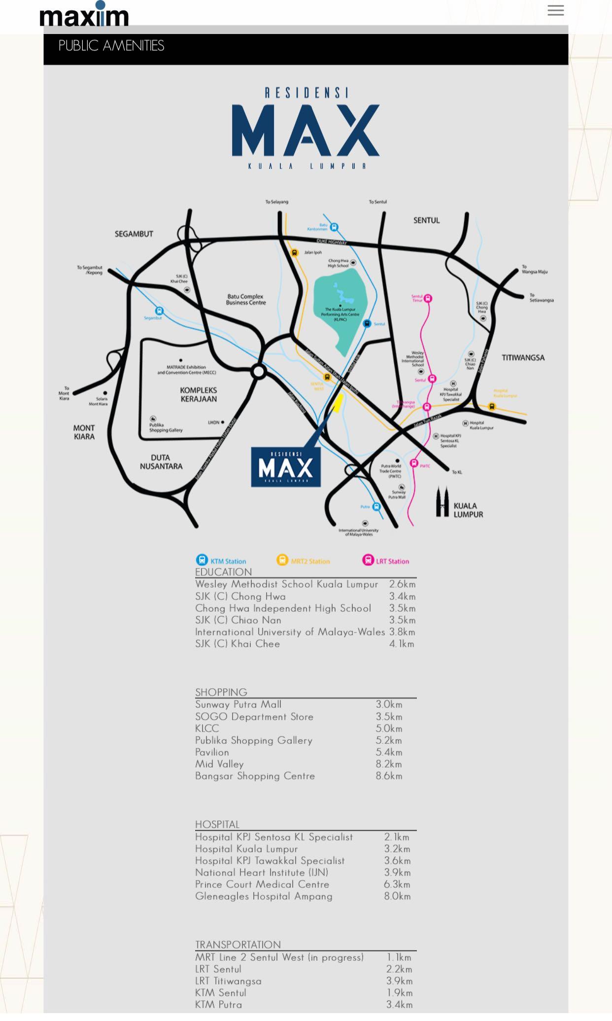 Residensi Max @ Kuala Lumpur by Maxim, Property, For Sale on Carousell