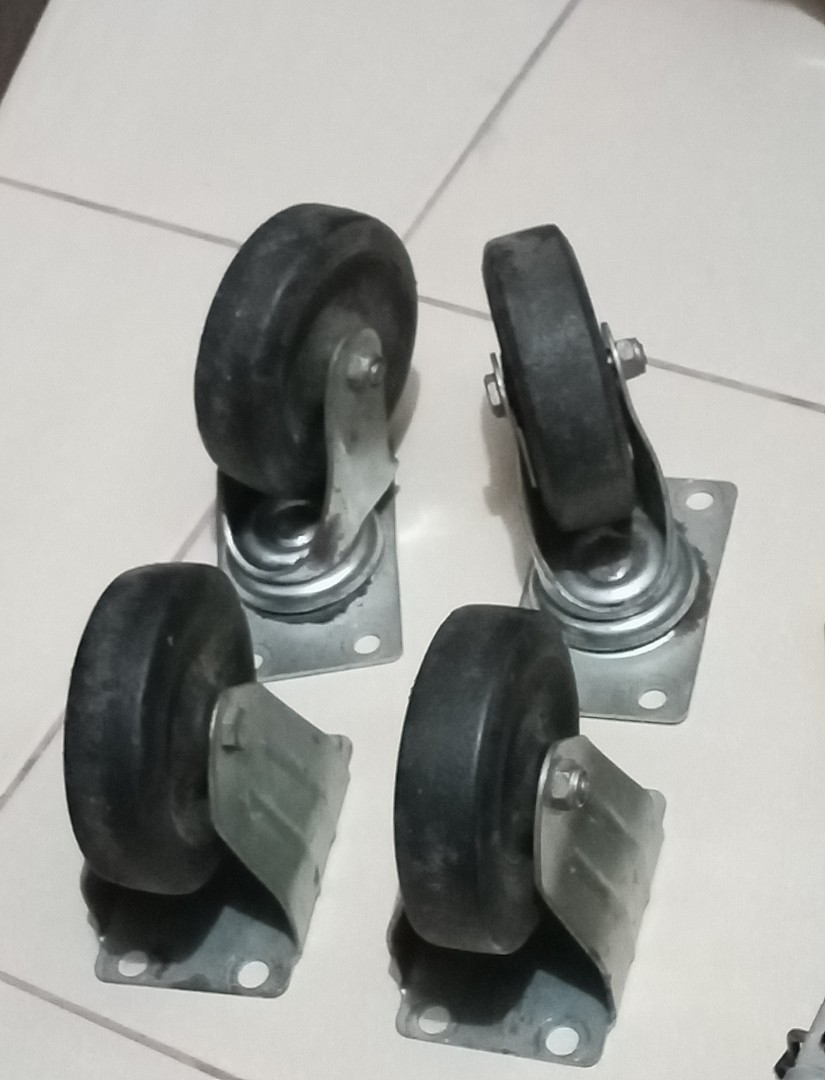 Rubber Heavy Duty Trolley Wheels, Commercial & Industrial, Industrial