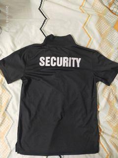Security Black Polo