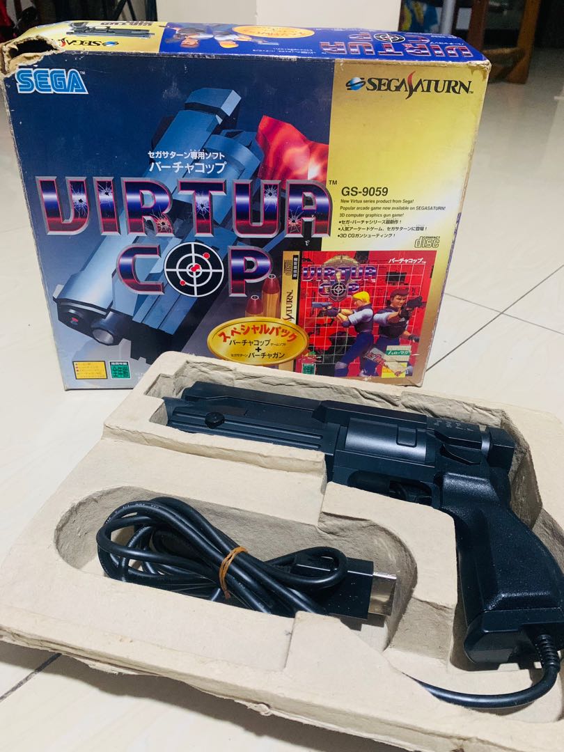 SEGA SATURN VIRTUA Cop And Gun BOXED EUR 108,74 - FR