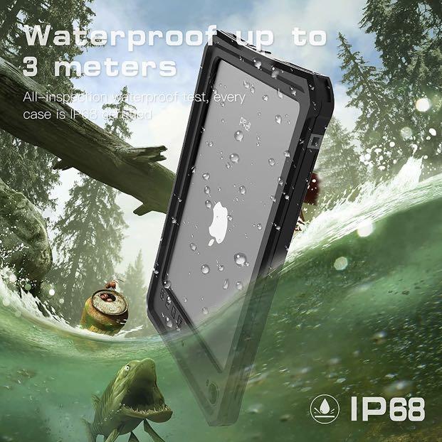 iPad Pro 12.9 inch Gen 5 Waterproof Case 2021,Underwater Protective  Dustproof Shockproof Case Cover with 360 Full-Body Protection,iPad Pro 12.9  Inch