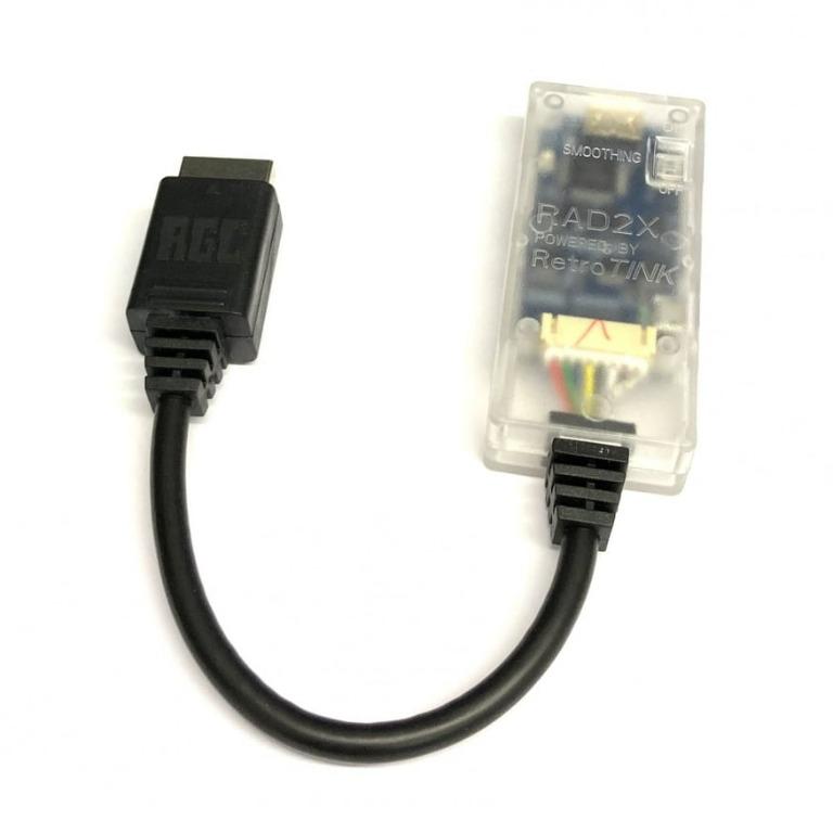 RAD2X Sony PlayStation 1 2 HDMI Cable Adapter PS1 PS2 powered by RetroTINK