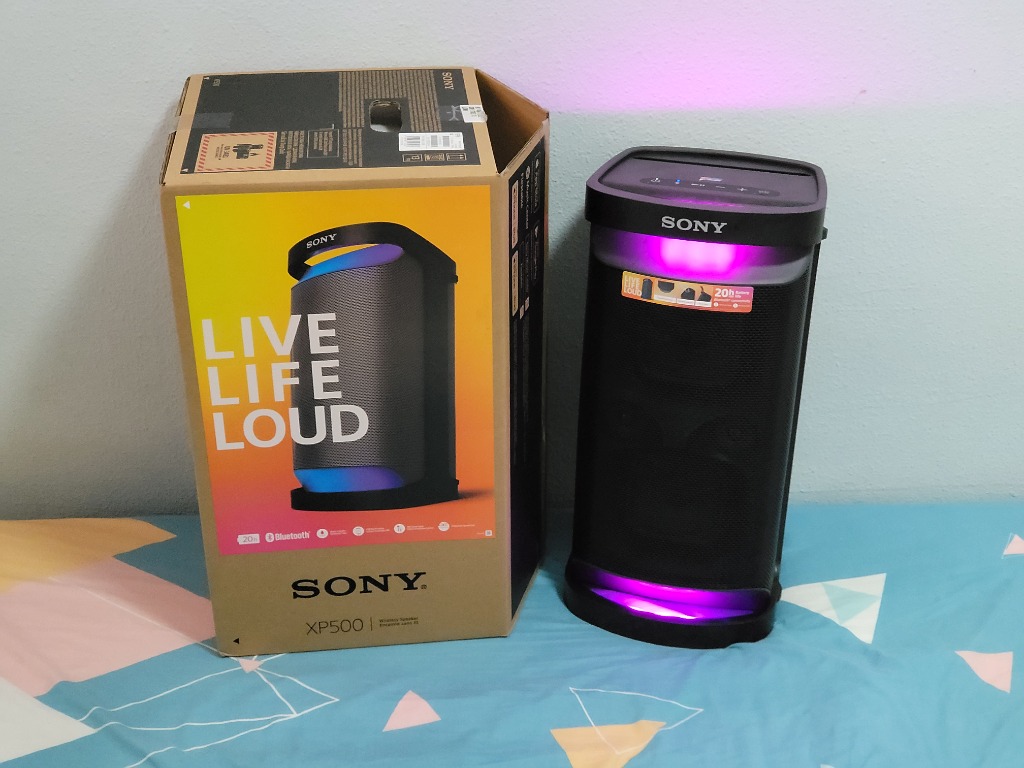 Sony XP500 Portable Speaker, Audio, Soundbars, Speakers & Amplifiers on  Carousell