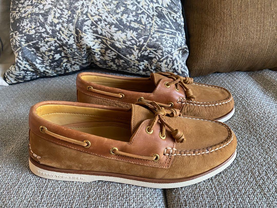 Sperry gold cup tan deals
