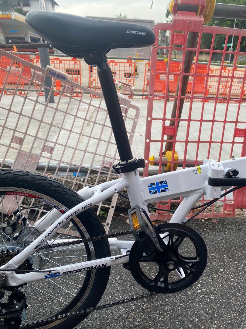 Sportsman folding bike sale