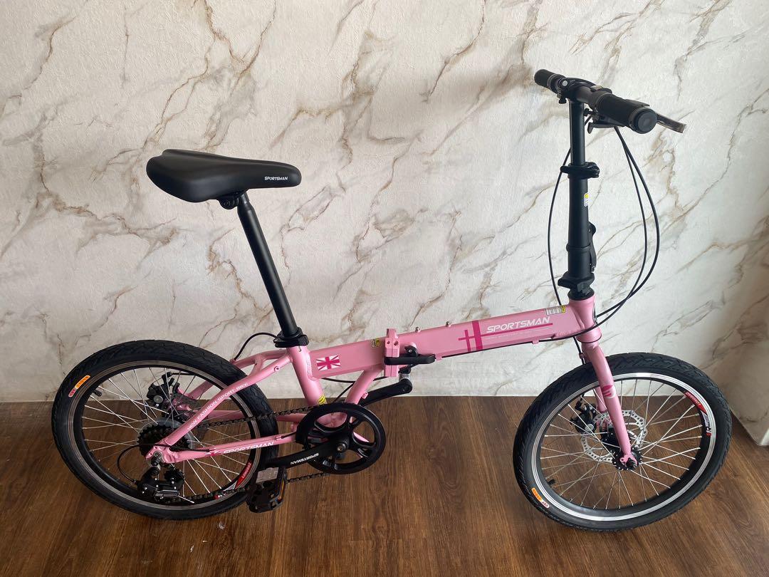 Sportsman folding bike sale