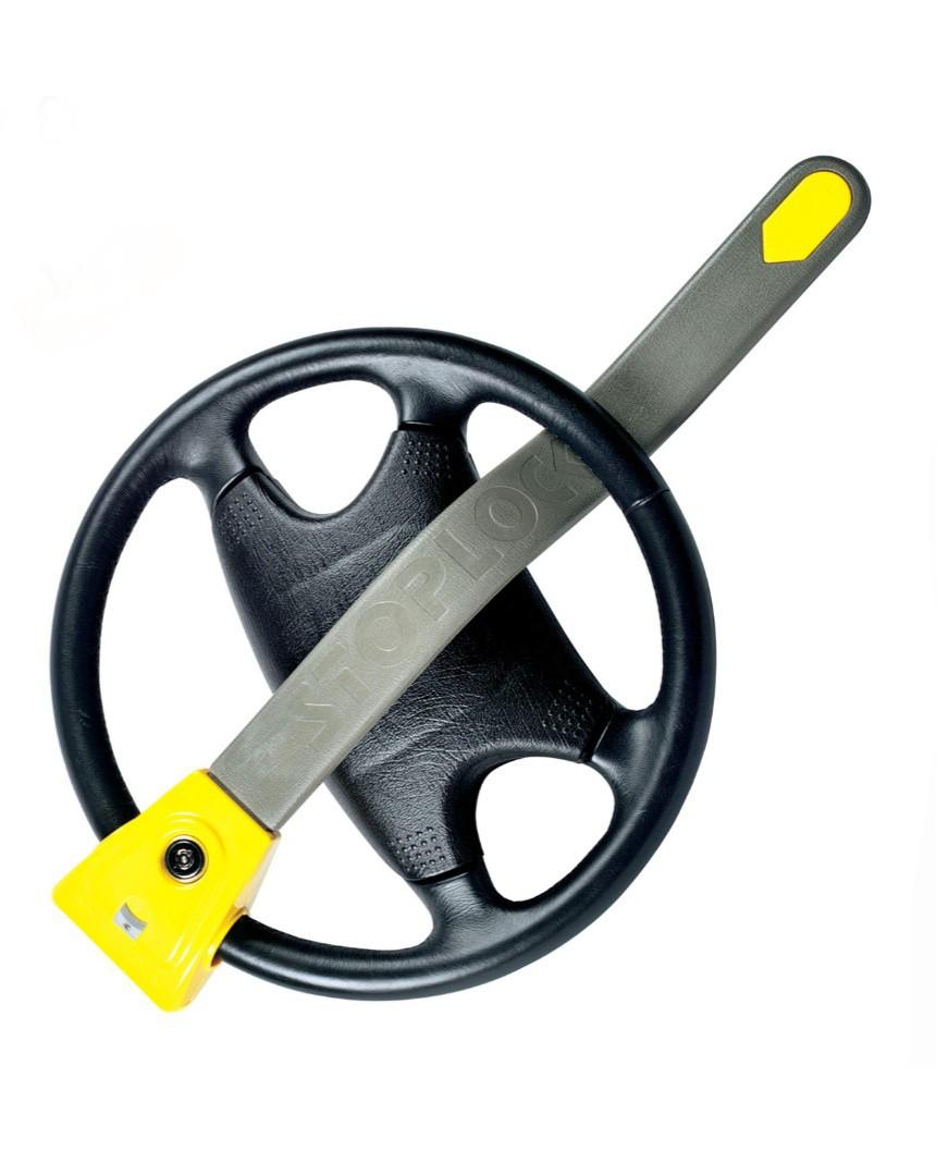 Stoplock Car High Security Steering Wheel Lock ( Original) c/w keys