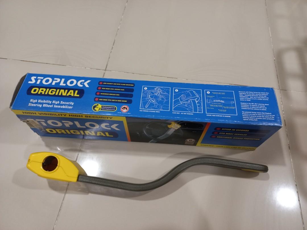 Stoplock Car High Security Steering Wheel Lock ( Original) c/w keys