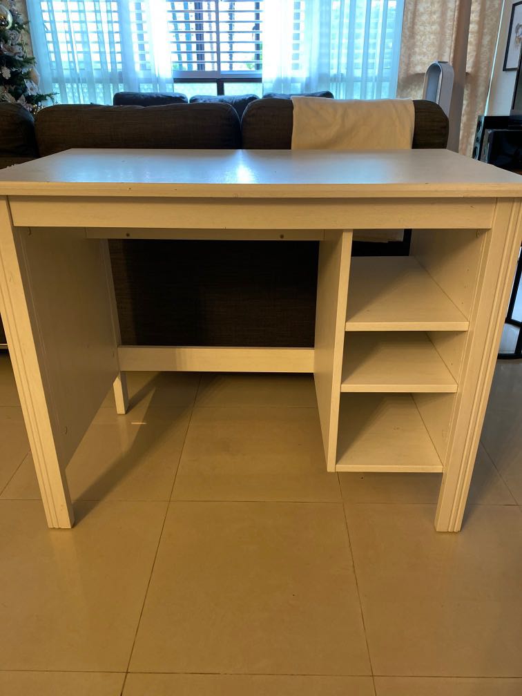 Study table Ikea, Furniture & Home Living, Furniture, Tables & Sets on ...