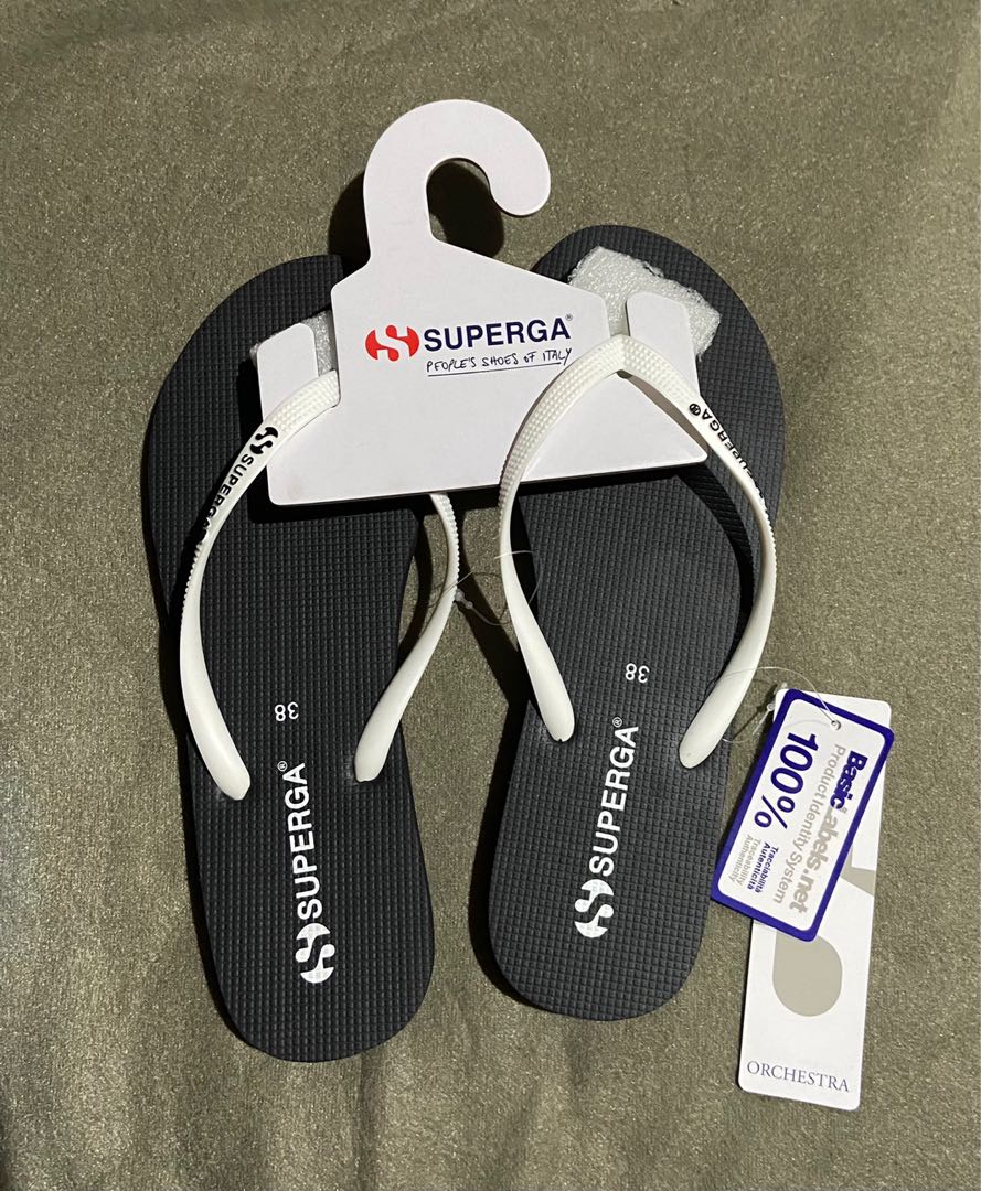 superga flip flops