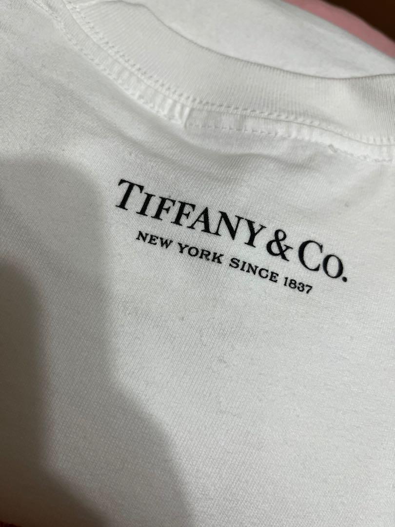 Supreme x Tiffany.Co box logo tee size M, 男裝, 上身及套裝, T