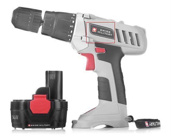 Swiss military cordless hammer drill sale set