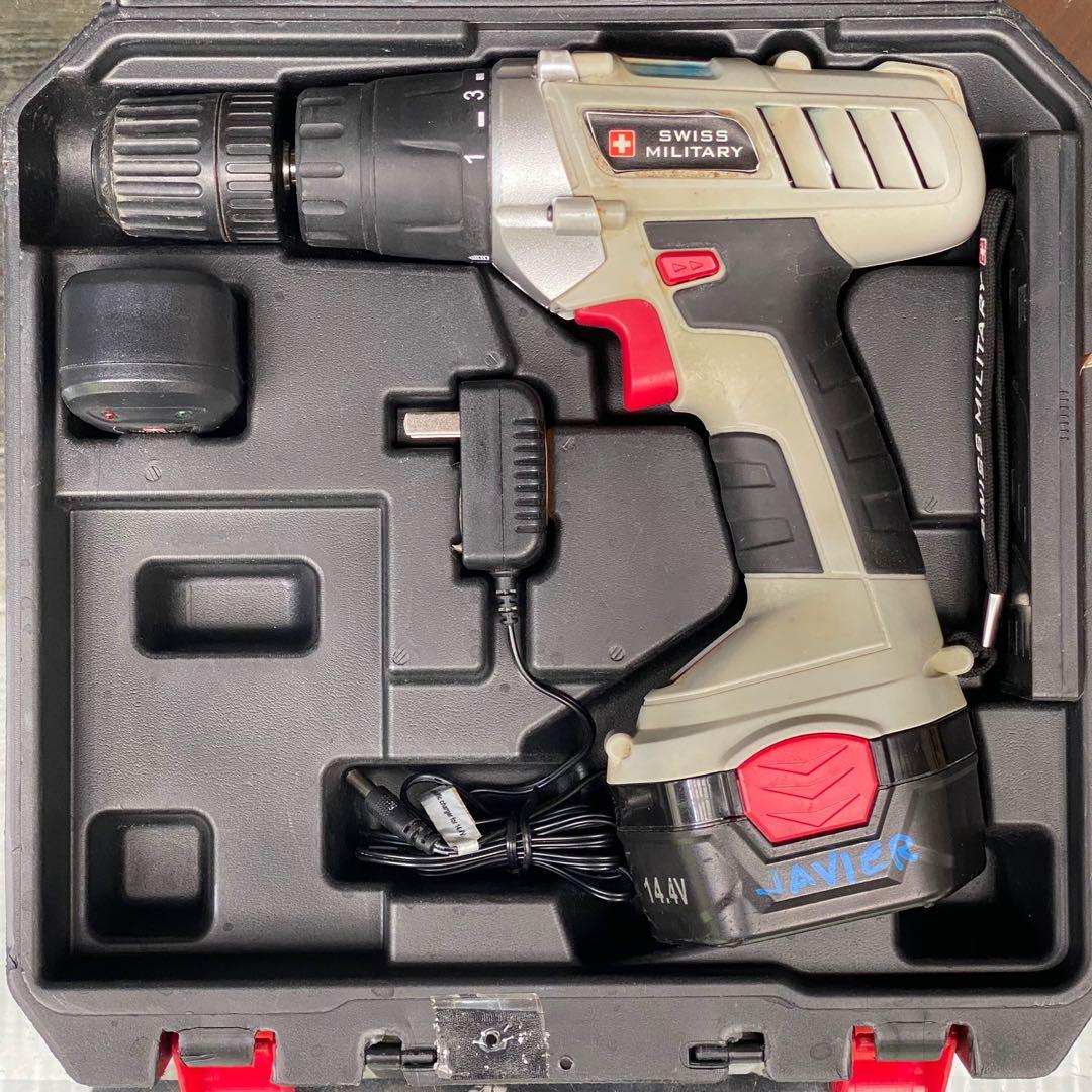 Swiss Military SMT 1000B 14.4V Hammer Drill Furniture Home