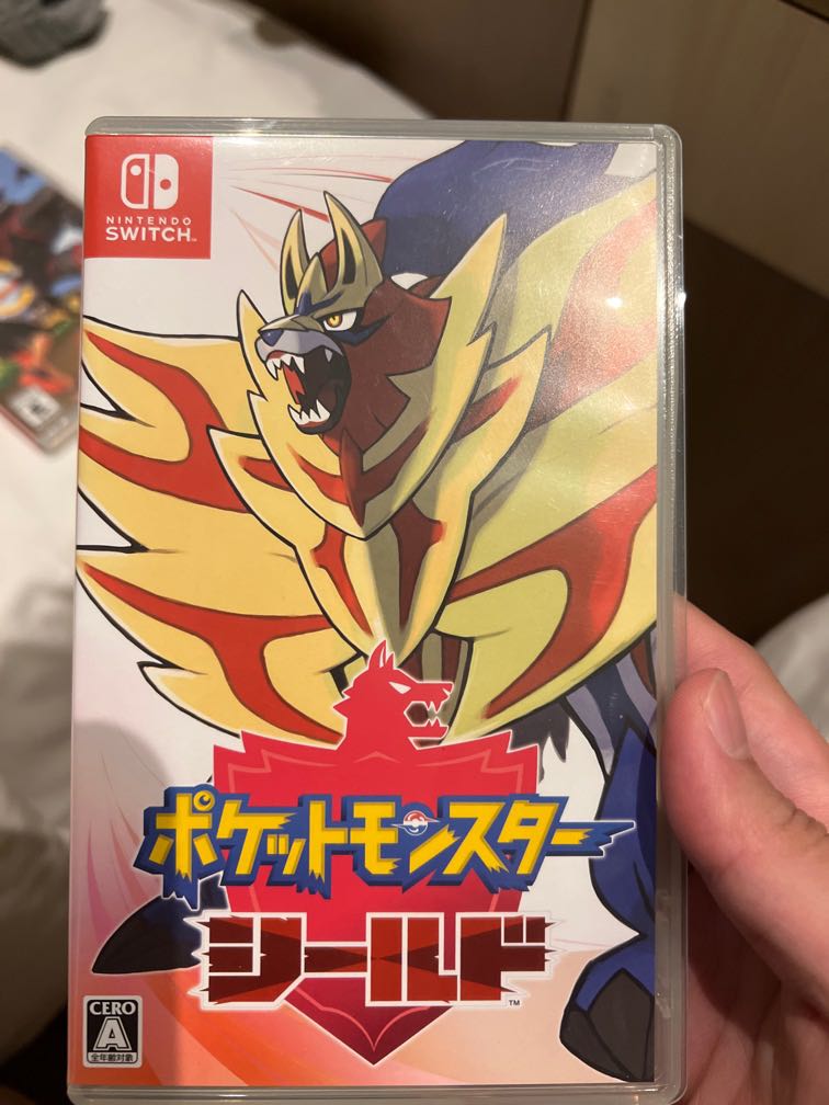 Switch game Pokemon 盾 二手, 電子遊戲, 電子遊戲, Nintendo 任天堂 - Carousell