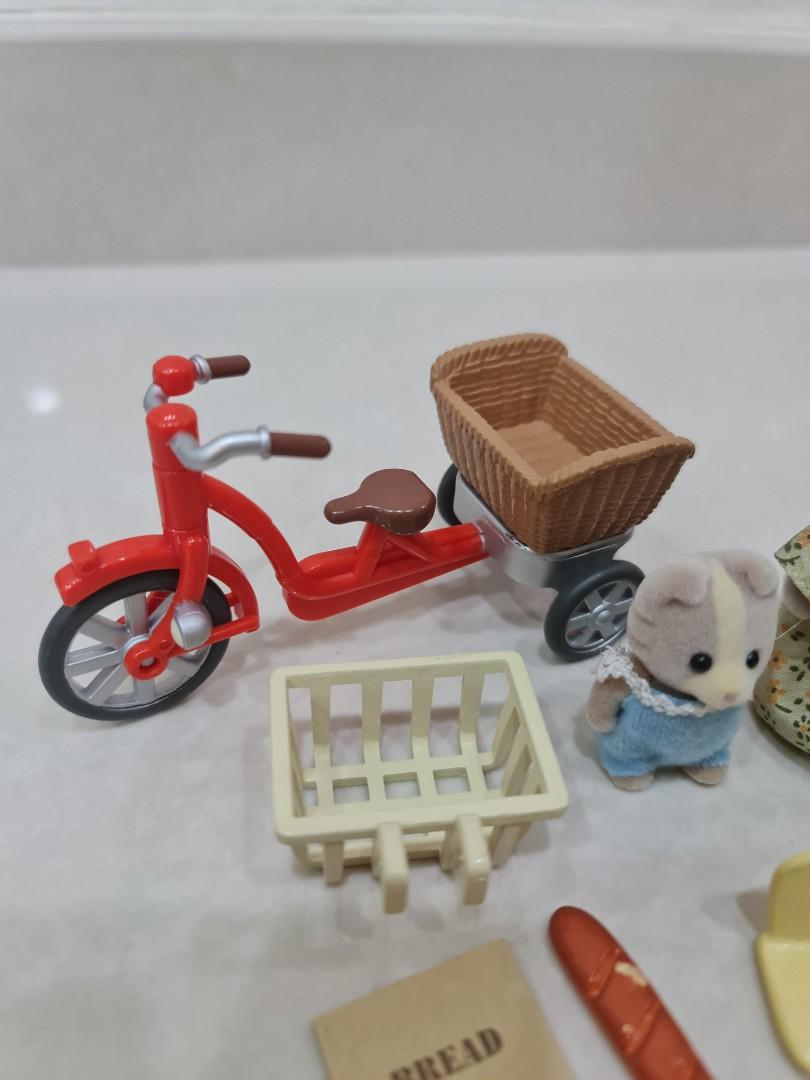 Sylvanian families cycling with mother discount
