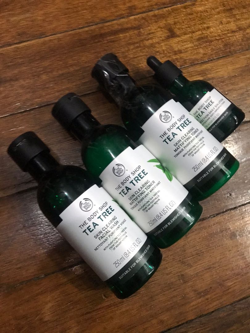 The Body Shop Tea Tree Set, Beauty & Personal Care, Face, Face Care on ...