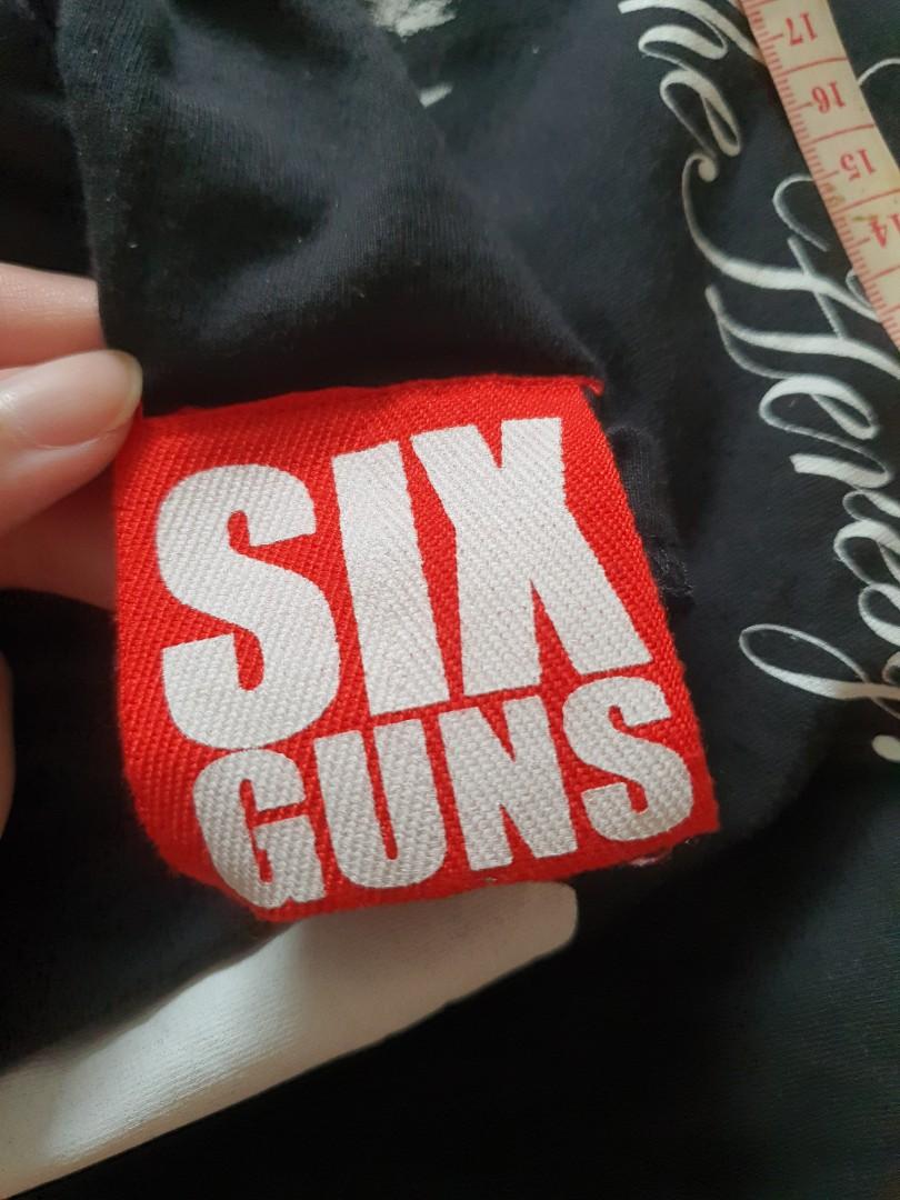 The Gazette Shirt Six Guns God Save The Heresy Black Moral Visual