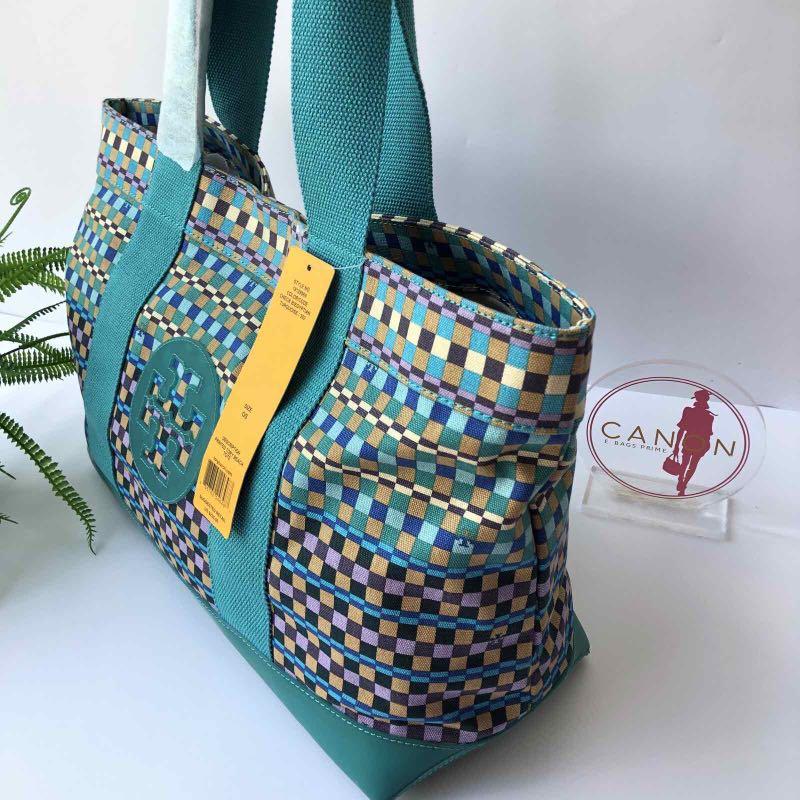 Tory Burch Multicolor Beach Tote Bag., Women's Fashion, Bags & Wallets,  Shoulder Bags on Carousell