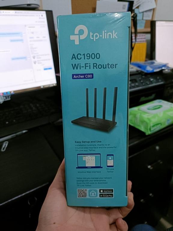 TP-LINK Archer C80 AC1900 Wireless MU-MIMO Wi-Fi Router, Computers ...