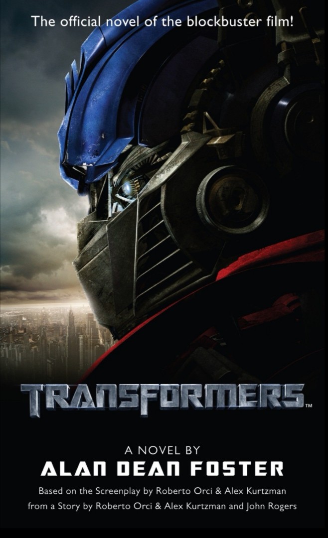 Transformers Novel Novelization English book, 興趣及遊戲, 書本 & 文具, 小說 & 故事書