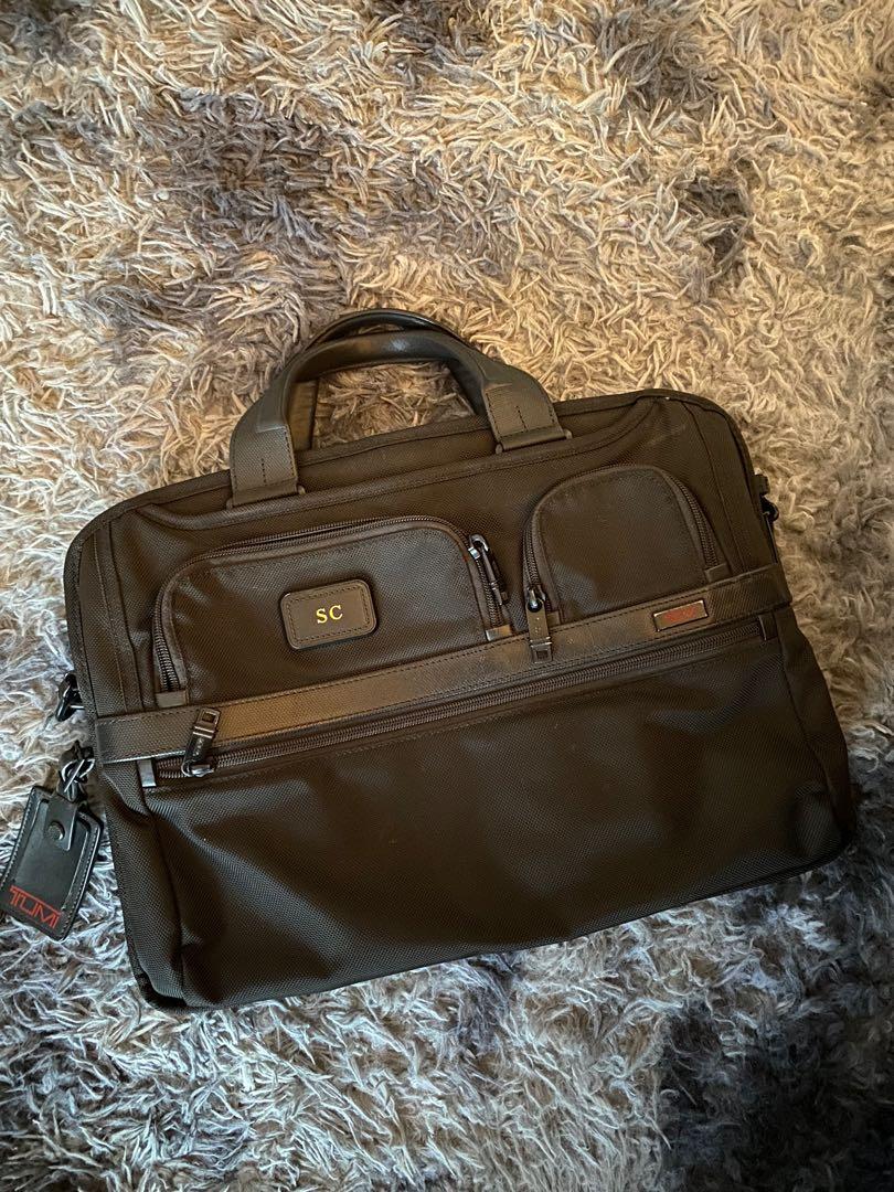 tumi computer briefcase