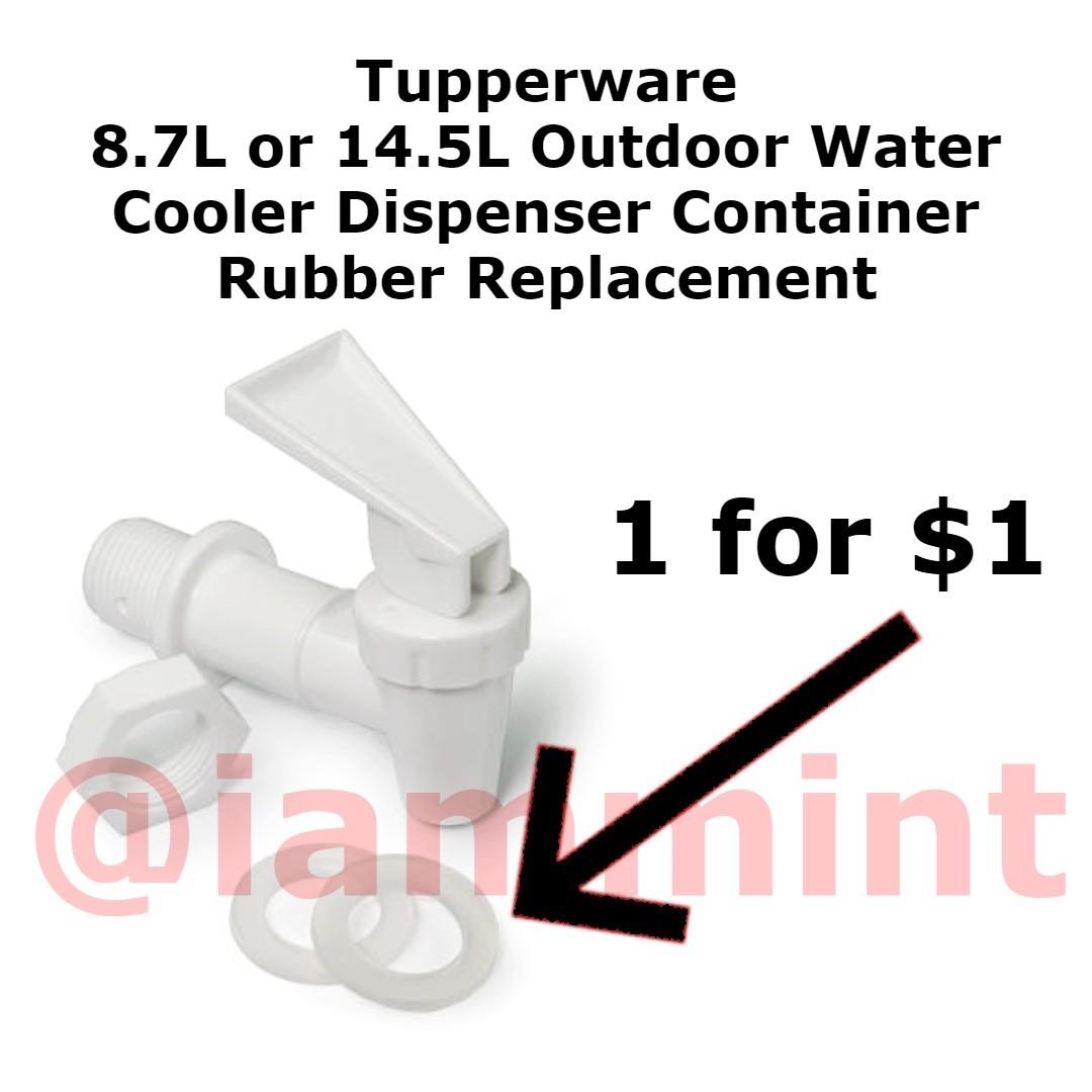 Tupperware 8.7L or 14.5L Outdoor Cooler Water Dispenser Container