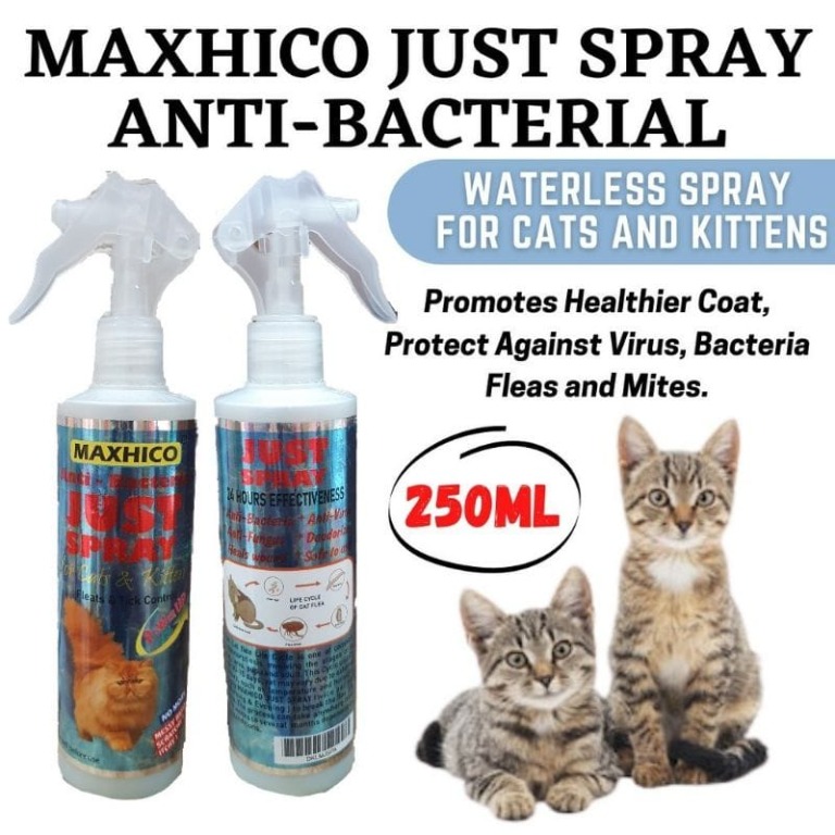 Ubat kurap kucing ubat kutu kucing FLURRY SPRAY 250ML, Pet 