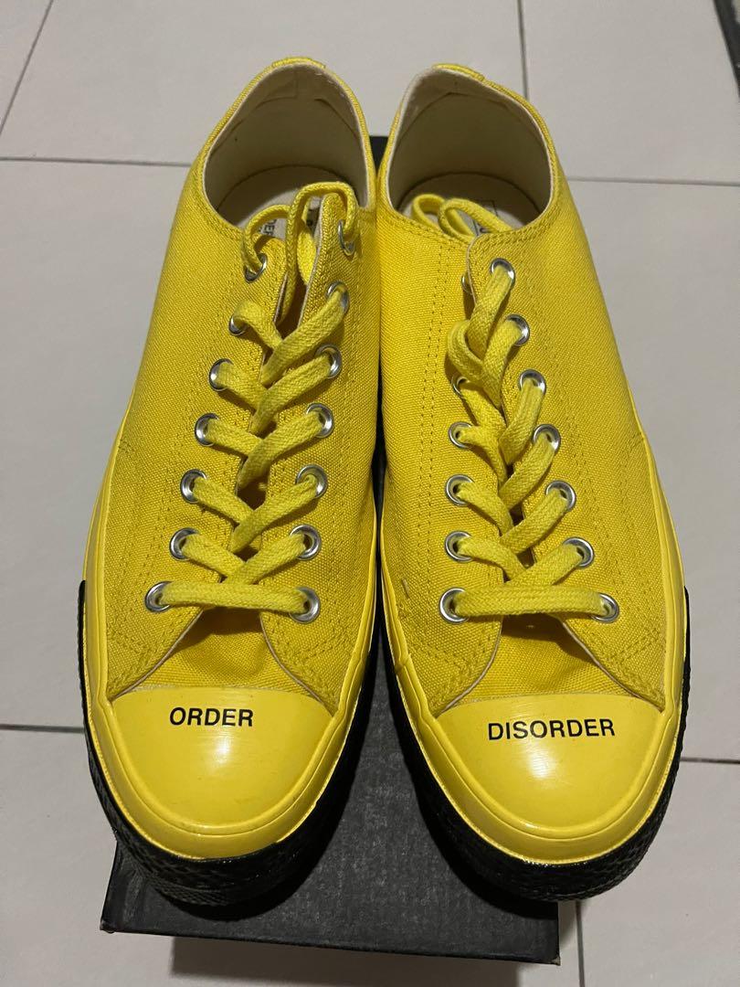 converse undercover yellow