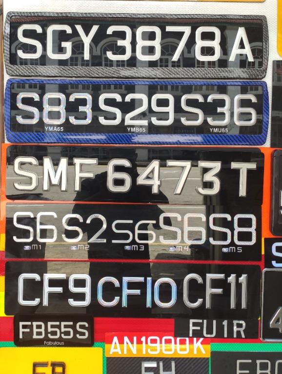 VEHICLE NUMBER PLATE/MOTORCYLE NUMBER PLATE / 3D laser plates /Acrylic