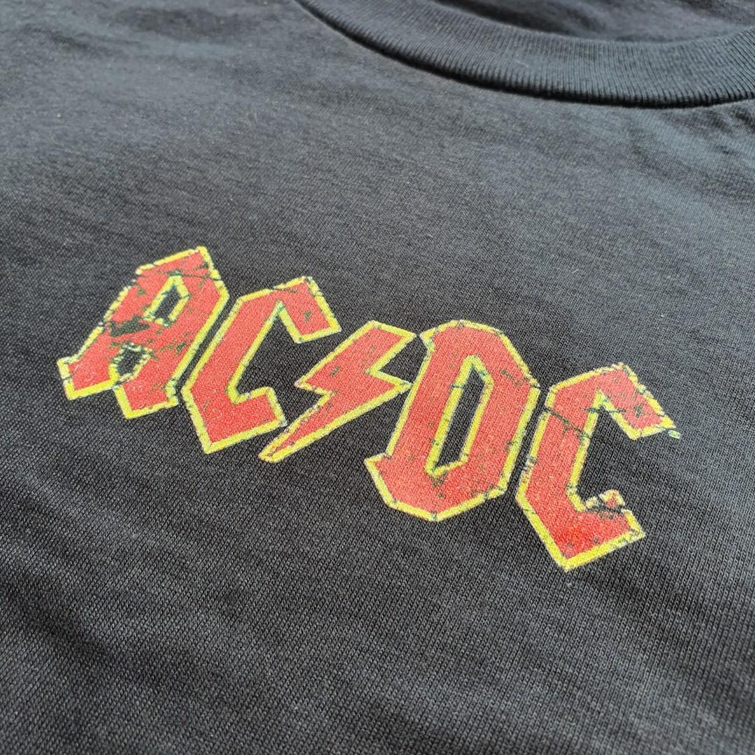 Vintage ACDC Band Tee, Men's Fashion, Tops & Sets, Tshirts & Polo ...
