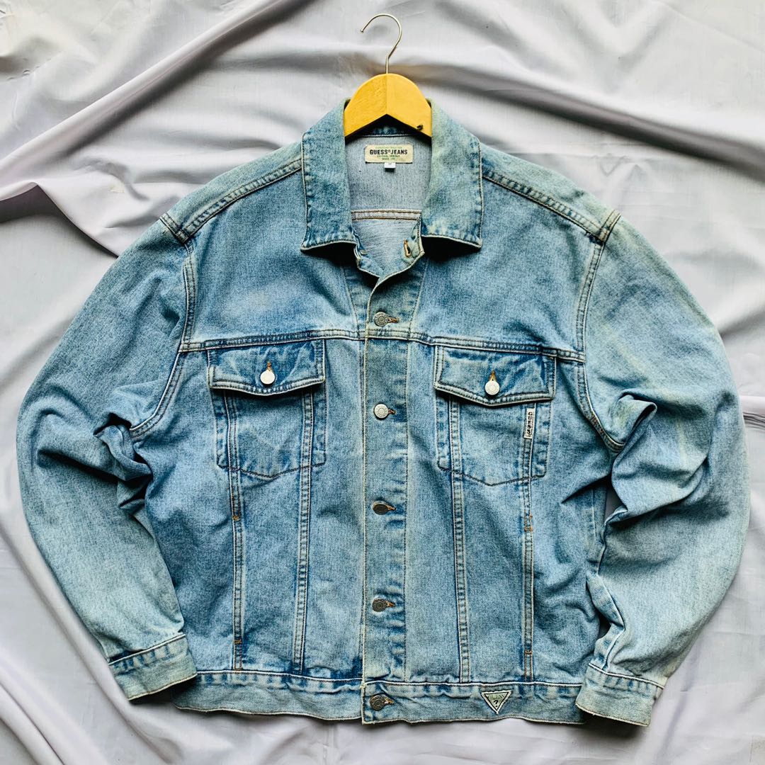 Guess denim discount jacket vintage