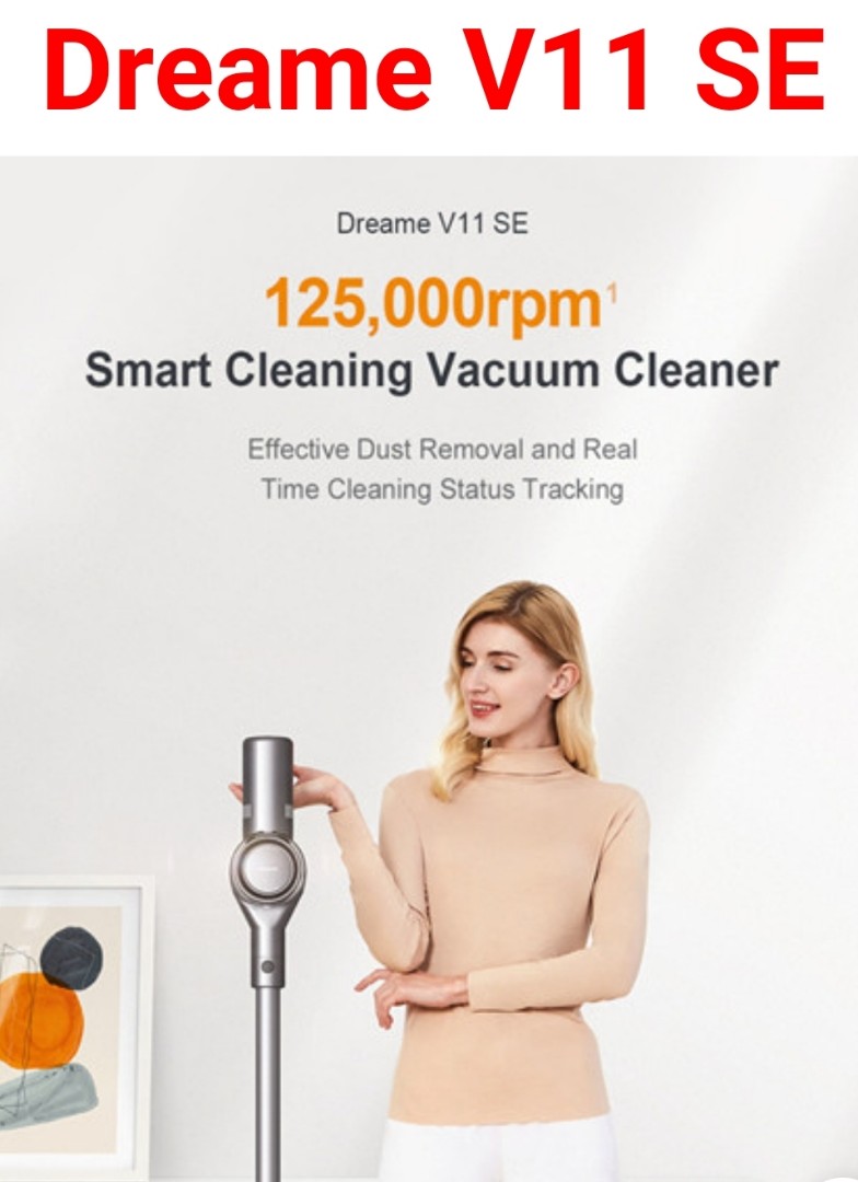 Xiaomi Dreame V11 SE V10 Cordless Vacuum Cleaner Strong Suction Power