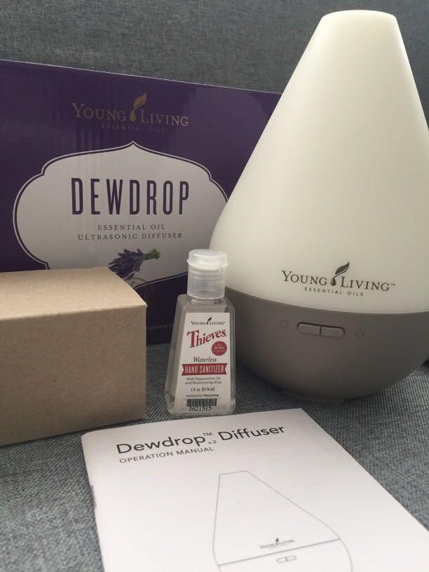 Young Living Dew Drop Diffuser, Beauty & Personal Care, Fragrance