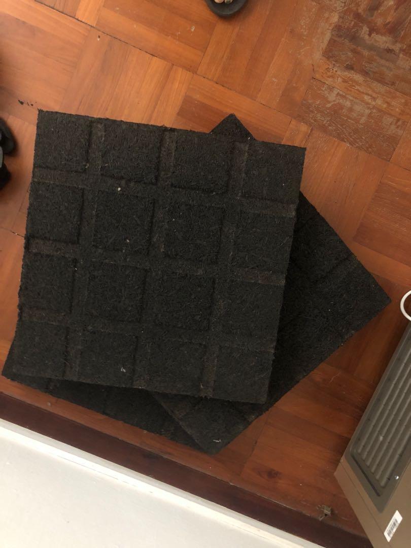 2 heavy duty weight mats, Sports Equipment, Exercise & Fitness, Weights