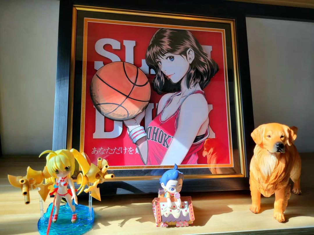 立體畫•赤木晴子】SLAM DUNK/灌籃高手/スラムダンク/湘北赤木晴子動漫