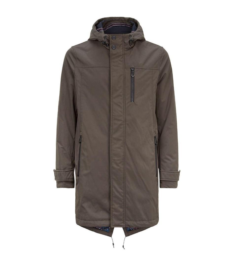 🆕 [全新] 防水跣水英國品牌男裝冬季軍褸中長褸加大NWT Men's Water