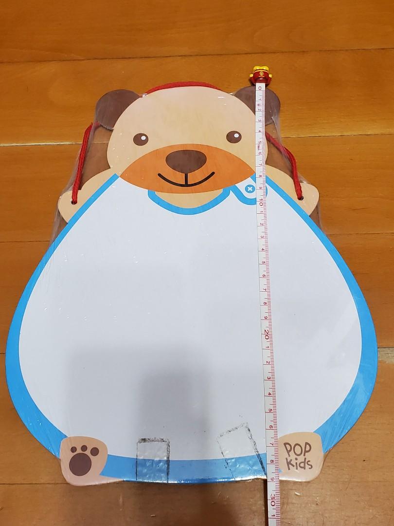 Pop Kids BB 熊白板 白紙板 白板筆已放置長時間, 請自行另配 「現貨毋須問有冇, 有意請直接出價, 發問前, 請先清楚了解