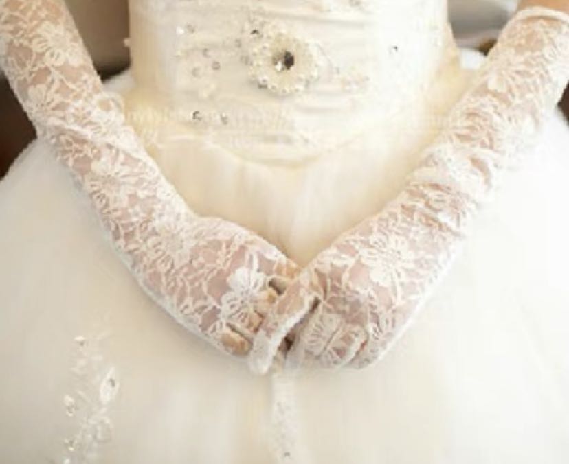 wedding gloves