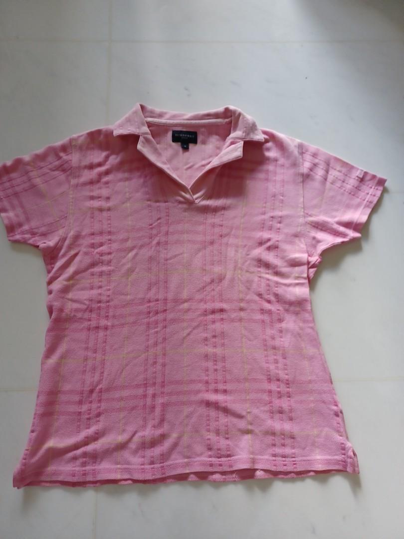 burberry golf shirt