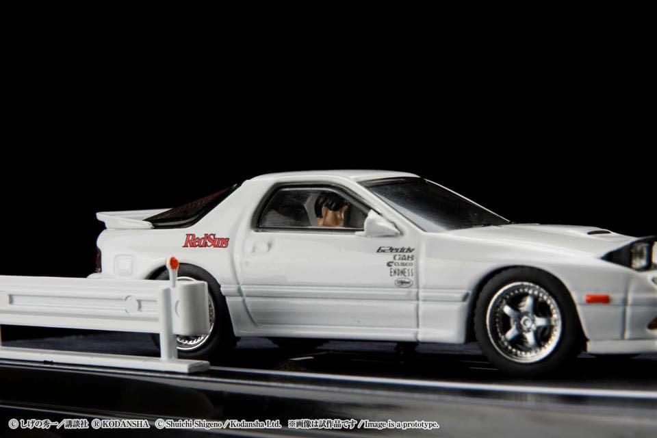 預訂頭文字D Hobby Japan 1/64 高橋涼介Mazda RX-7 (FC3S) RedSuns