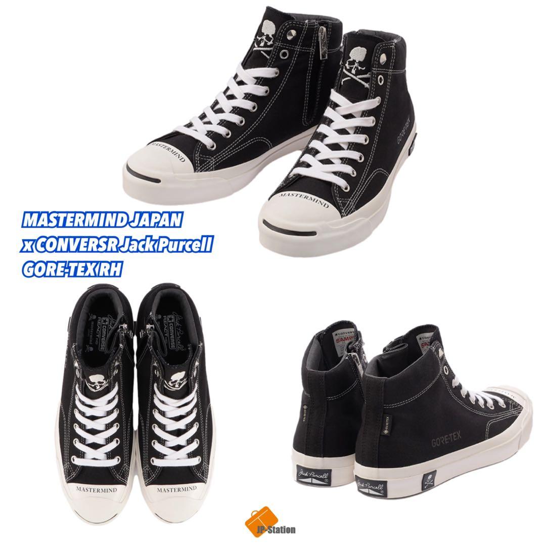 預訂MASTERMIND JAPAN x CONVERSE Jack Purcell GORE-TEX RH Mid