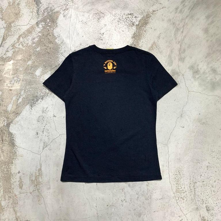 【工工】A Bathing Ape Lukewarm Water Tee 日本製 溫水 Ape Star 短袖, 她的時尚, 洋裝＆套裝