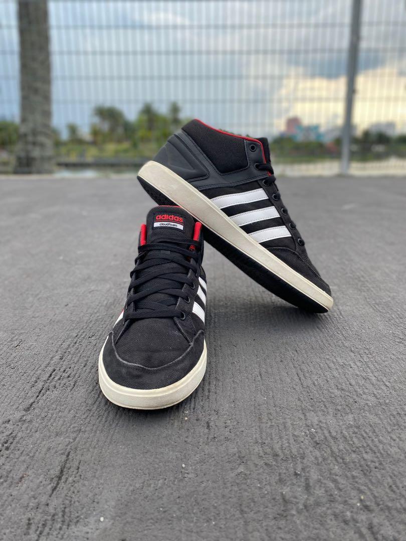 Adidas cloudfoam all court mid hot sale