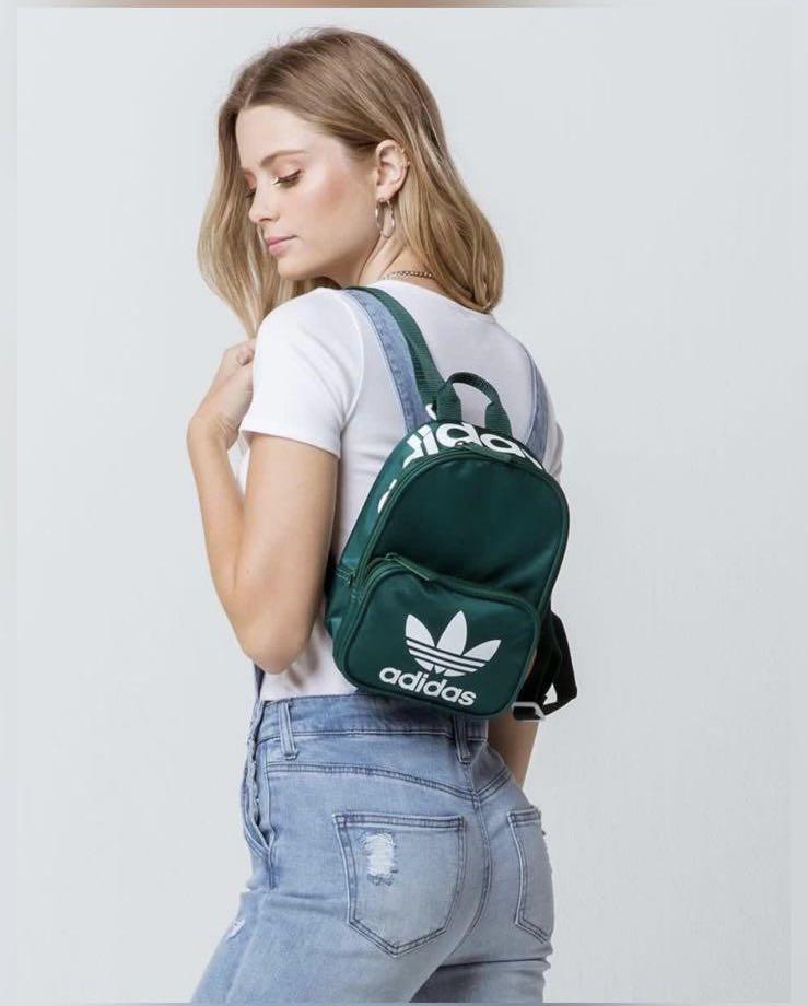 Adidas Originals Santiago Mini Green Backpack Women s Fashion