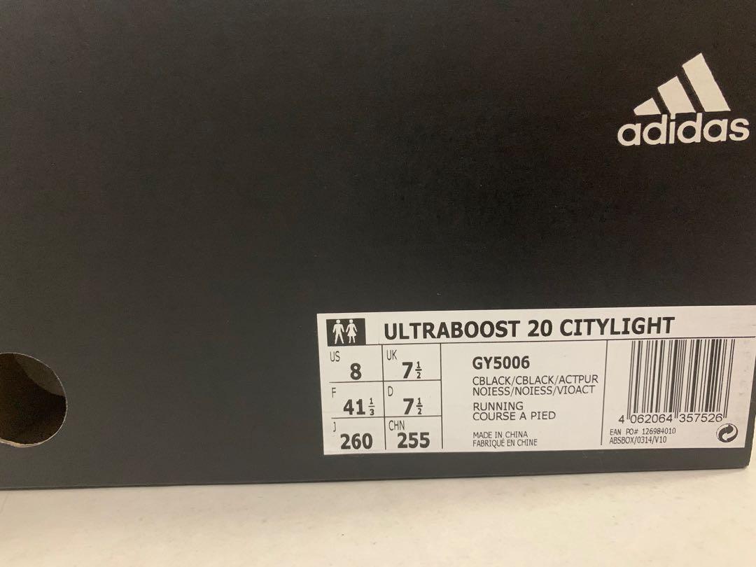 Adidas Ultraboost 20 Citylight (Shanghai）, Men's Fashion, Footwear,  Sneakers on Carousell