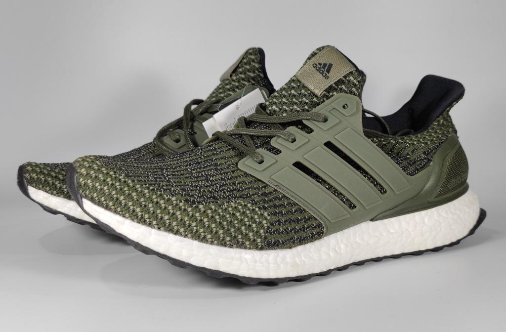 adidas Ultraboost Ltd Cargo Green UK 9 BA7748 Men s Fashion